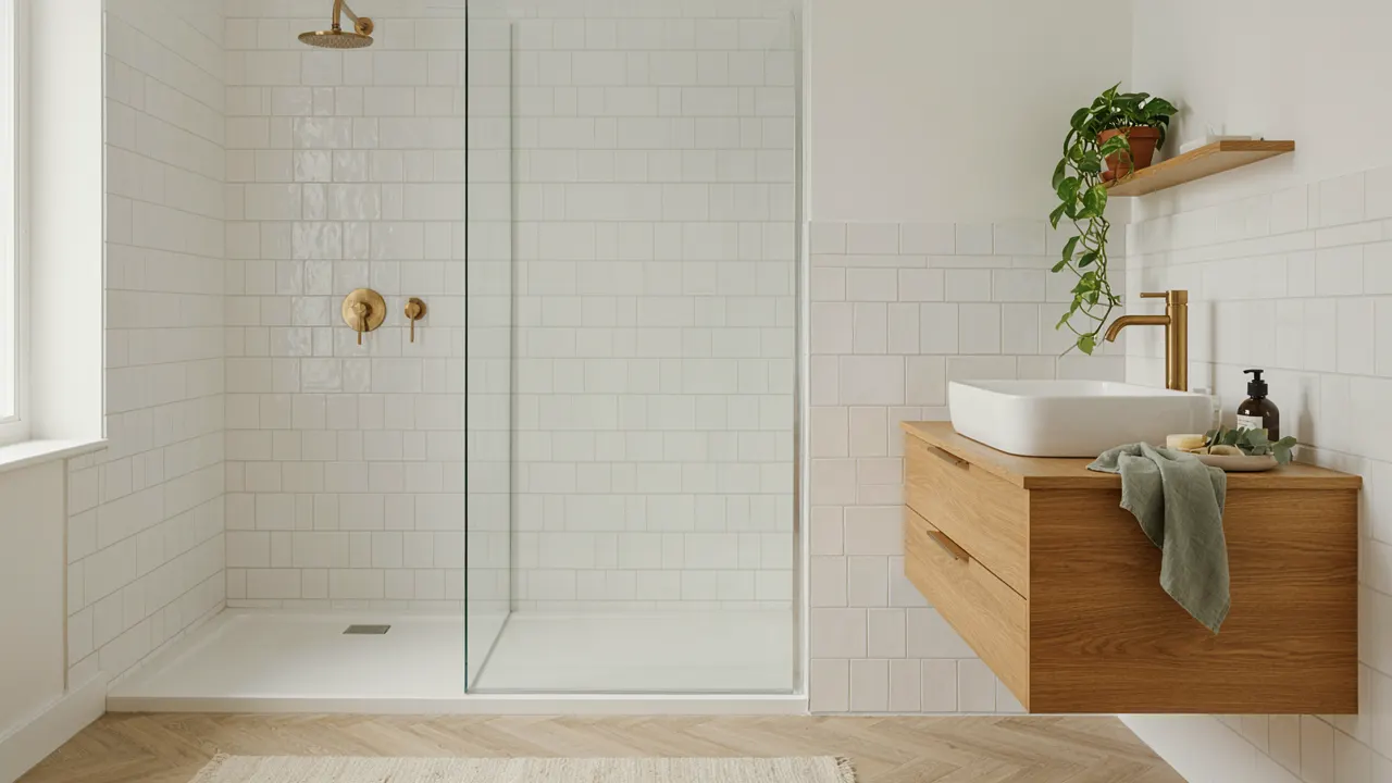 Douche à l'italienne à Sancé